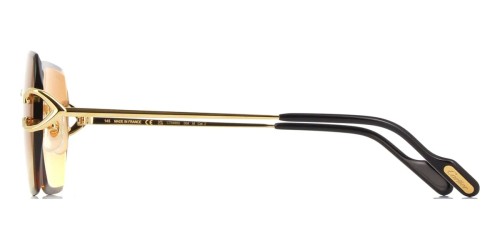 Cartier CT0466S - 004 - 58 Occhiali da sole Gold Square