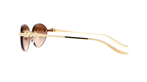 Cartier CT0504S - 003 - 58 Occhiali da sole Gold Oval
