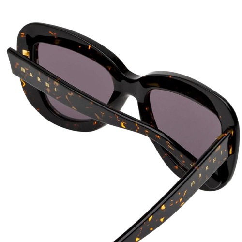 Marni NNO Elephant Island - 55 Occhiali da sole Havana Cat Eye