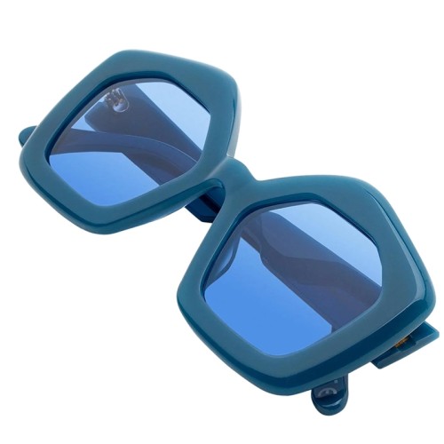 Marni LP4 Laughing Waters Blue - 51 Occhiali da sole Blue Square