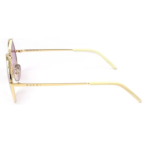Marni ME115S - 718 - 54 Occhiali da sole Gold Pilot (Aviator)