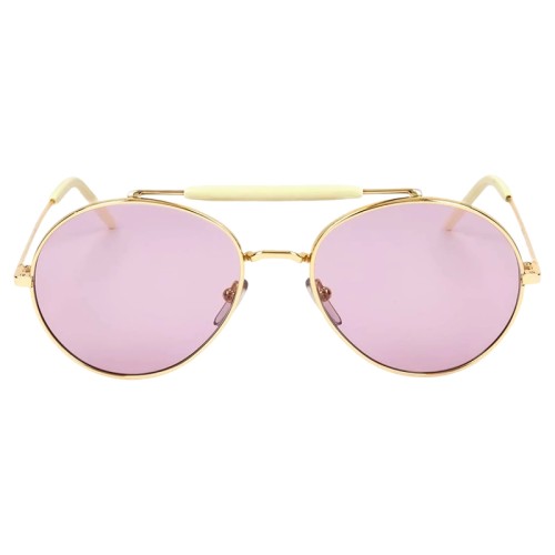 Marni ME115S - 718 - 54 Occhiali da sole Gold Pilot (Aviator)