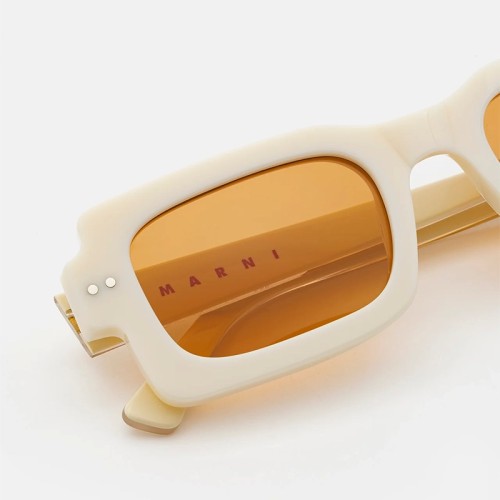Marni SIN Lake Vostok Panna - 51 Occhiali da sole Beige Square