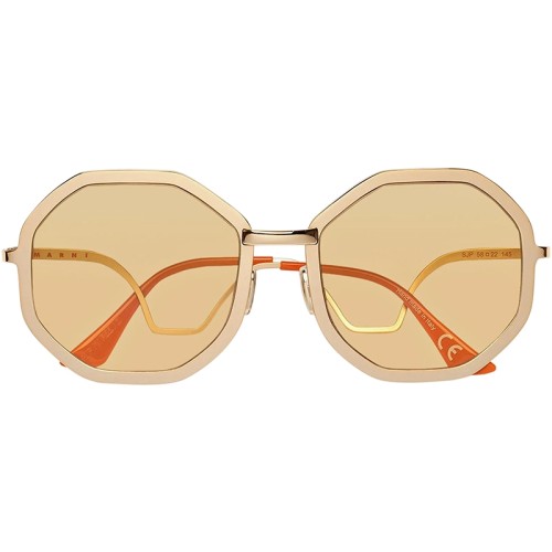 Marni SJP Kamiora Mine Oro - 58 Occhiali da sole Gold Square