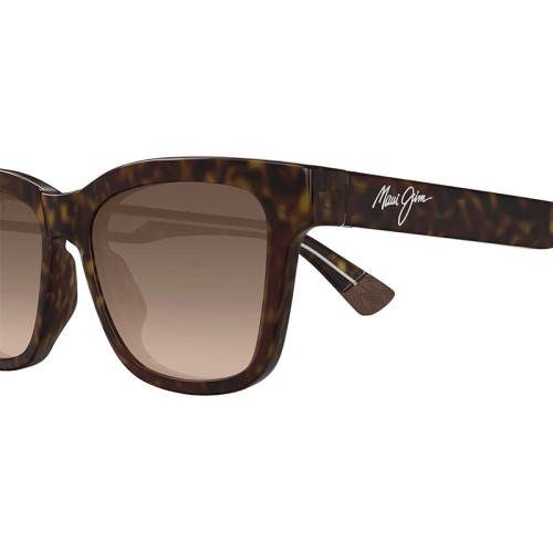 Maui Jim MJ0644S HANOHANO - 002 - 53 - CON LENTI POLARIZZATE Occhiali da sole Havanna Square