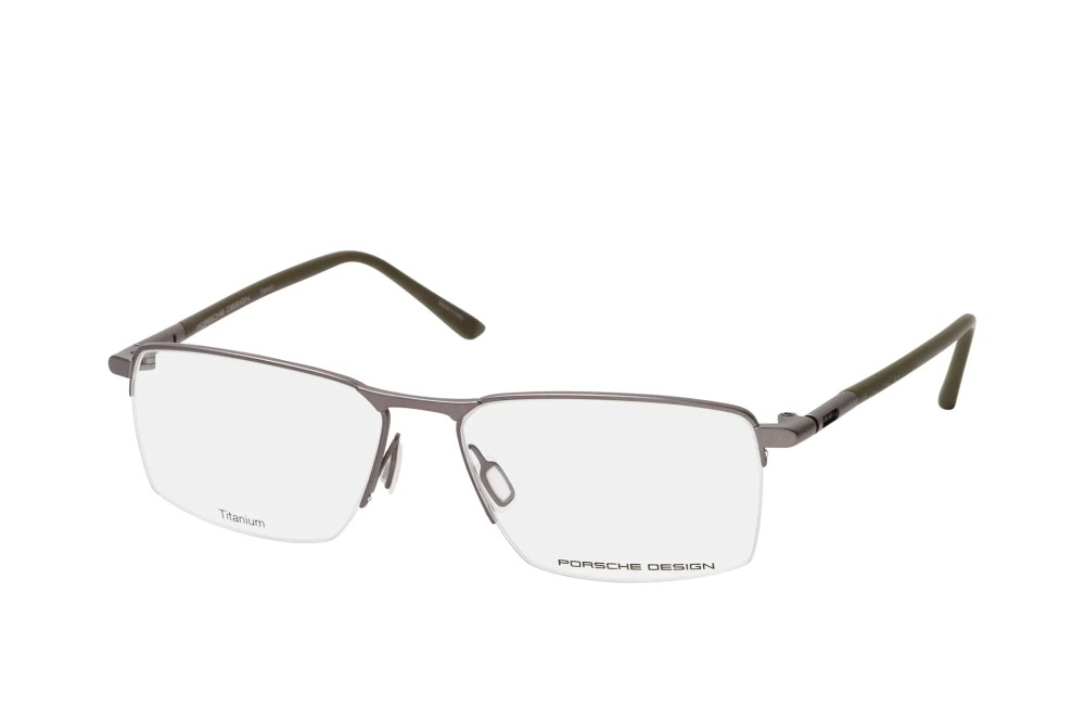 Porsche Design P8765 TITANIUM - C - 55 Montature ottiche Gray Square