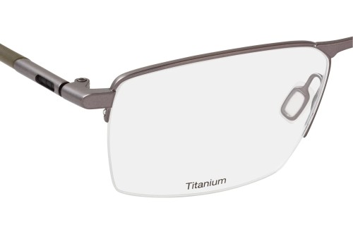 Porsche Design P8765 TITANIUM - C - 55 Montature ottiche Gray Square