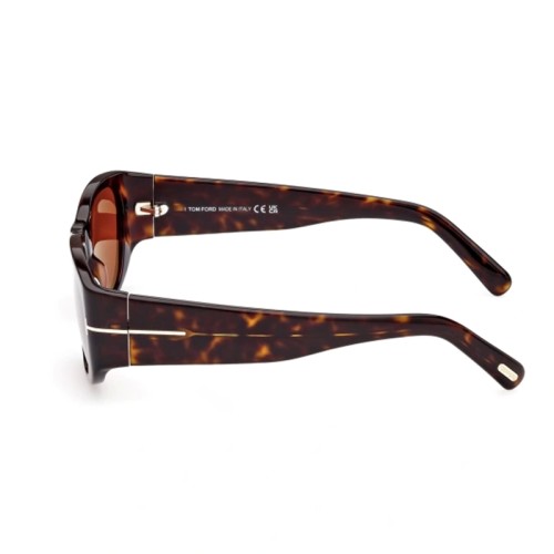 Tom Ford FT0987 ECO CYRILLE-02 - 52S - 53 Occhiali da sole Havanna Square