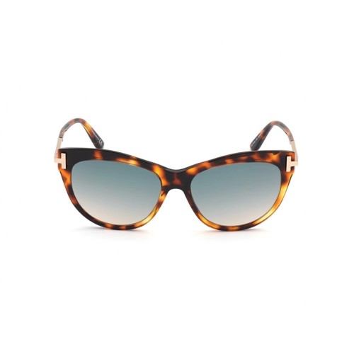 Tom Ford FT0821 KIRA - 55P - 56 Occhiali da sole Havanna Cat Eye