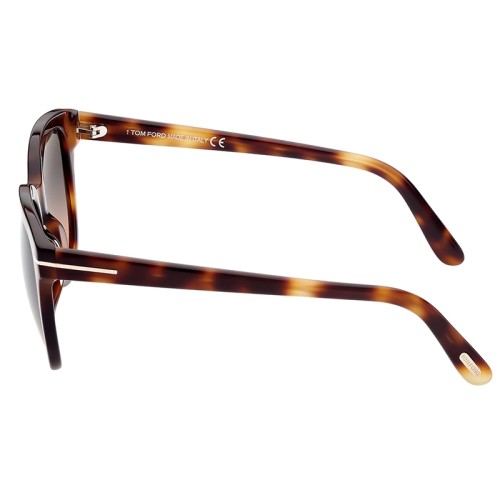 Tom Ford FT0914 OLIVIA-02 - 53P - 54 Occhiali da sole Havanna Pillow (Rounded)