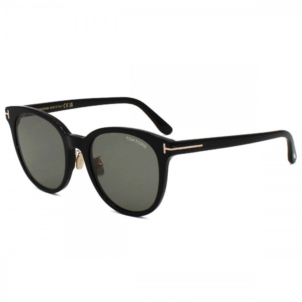 Tom Ford FT1133-K ECO - 01A - 55 Occhiali da sole Black Rounded