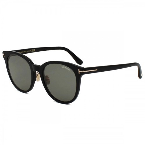 Tom Ford FT1133-K ECO - 01A - 55 Occhiali da sole Black Rounded