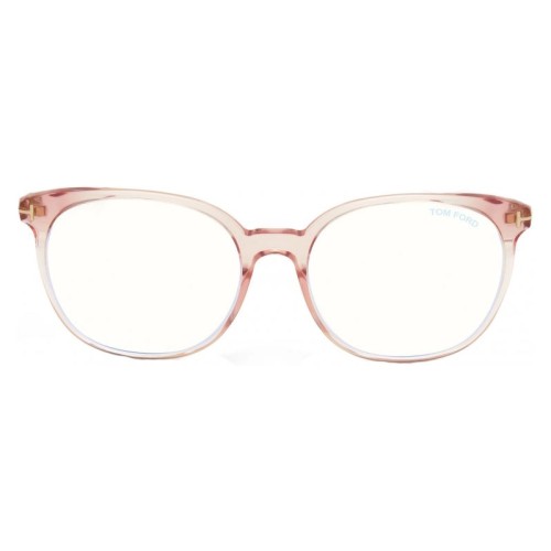 Tom Ford TF5671-B - 072 - 56 - CON LENTI CON FILTRO LUCE BLU-VIOLETTA Montature ottiche Pink Pillow (Rounded)