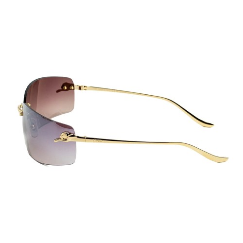 Cartier CT0503S - 003 - 71 Occhiali da sole Gold Square