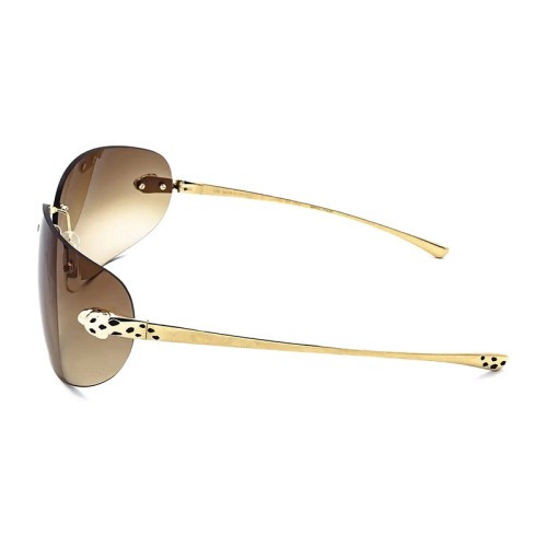 Cartier CT0266S - 004 - 61 Occhiali da sole Gold Square
