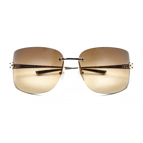 Cartier CT0266S - 004 - 61 Occhiali da sole Gold Square