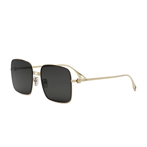 Fendi FE40123U - 30A - 55 Occhiali da sole Gold Square
