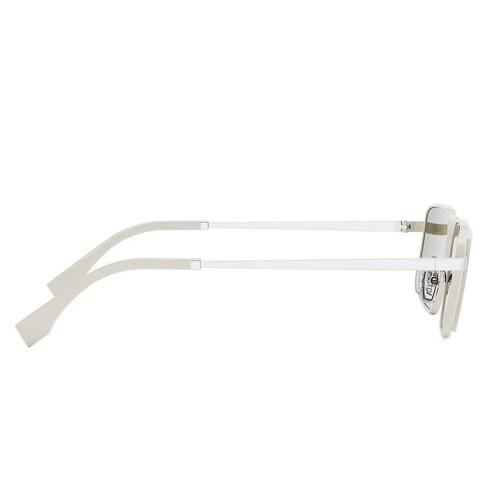 Fendi FE40102U - 25N - 53 Occhiali da sole White Square