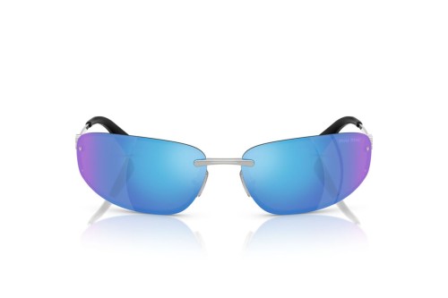 MIU MIU MU A50S - 1BC10K - 68 Occhiali da sole Silver Rectangle