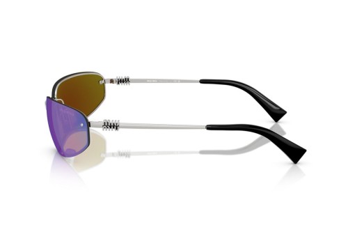 MIU MIU MU A50S - 1BC10K - 68 Occhiali da sole Silver Rectangle