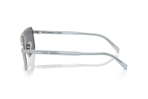 PRADA PR A57S - 1BC175 - 61 Occhiali da sole Silver Pilot (Aviator)