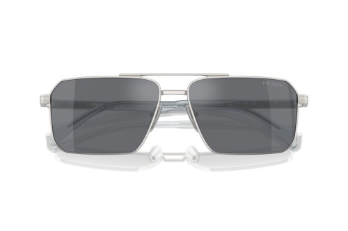 PRADA PR A57S - 1BC175 - 61 Occhiali da sole Silver Pilot (Aviator)