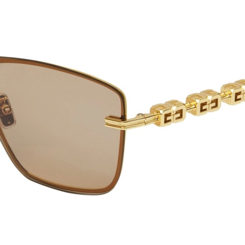 Givenchy GV40052U - 30E - 138 Occhiali da sole Gold Shield
