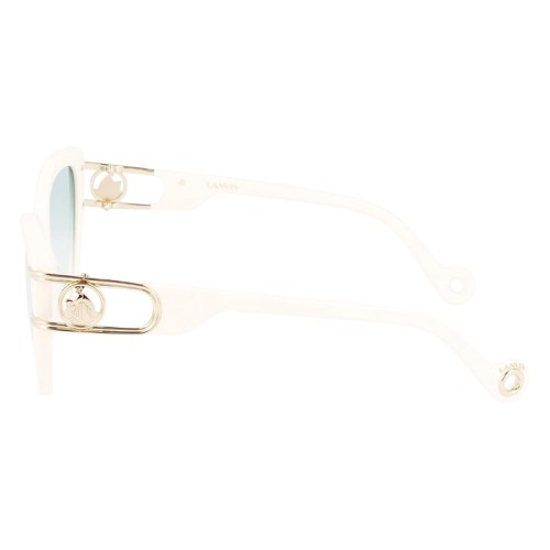 Lanvin LNV643S - 102 - 56 Occhiali da sole White Cat Eye