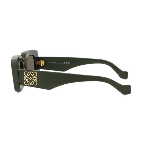 Loewe LW40101I - 96E - 46 Occhiali da sole Green Square