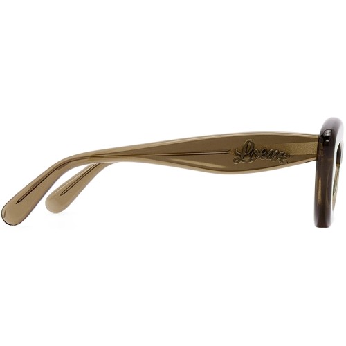 Loewe LW40096I - 96E - 54 Occhiali da sole Brown Cat Eye