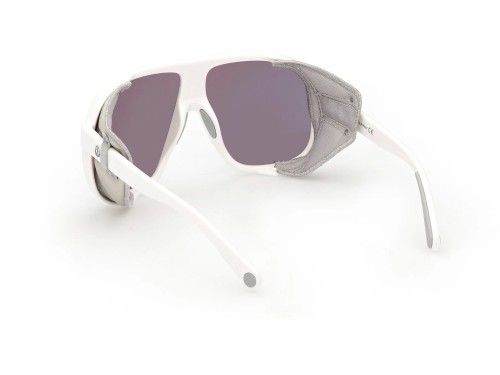 Moncler ML0206 DIFFRACTOR - 24C - 66 Occhiali da sole White Shield