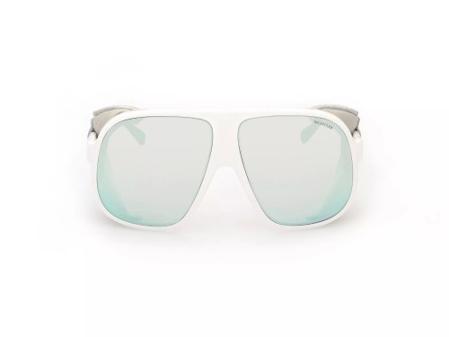 Moncler ML0206 DIFFRACTOR - 24C - 66 Occhiali da sole White Shield