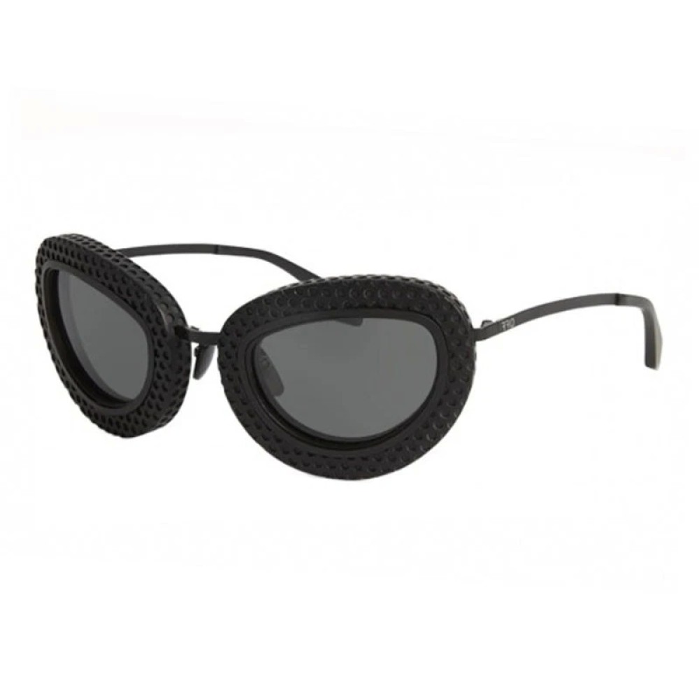 Off-White OERI099 TOKYO - 1007 - 52 Occhiali da sole Black Oval