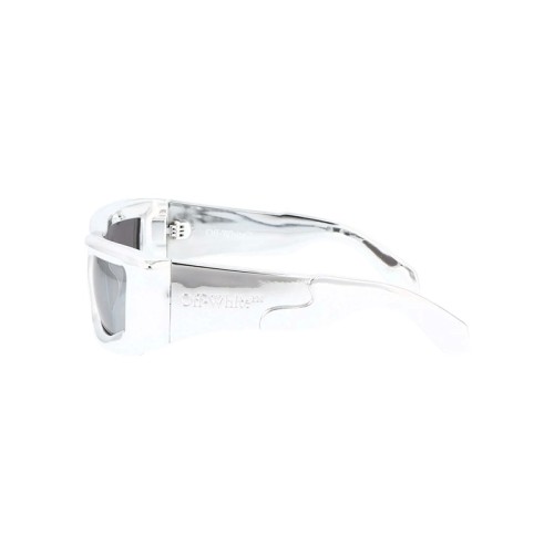 Off-White OERI074 VOLCANITE - 7272 - 58 Occhiali da sole Silver Square