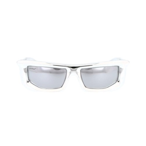 Off-White OERI074 VOLCANITE - 7272 - 58 Occhiali da sole Silver Square