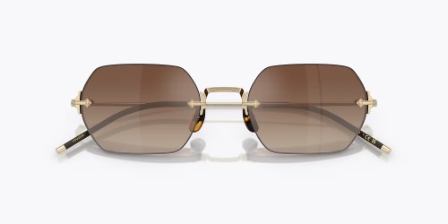 OLIVER PEOPLES OV1353ST TK-13 TITANIUM (HANMADE IN JAPAN) - 5035Q1 - 52 Occhiali da sole Gold Square