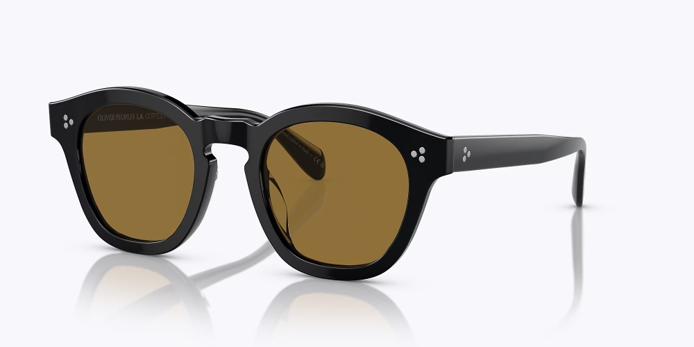 OLIVER PEOPLES OV5382SU BOUDREAU L.A (HANMADE IN JAPAN) - 100573 - 48 Occhiali da sole Black Round
