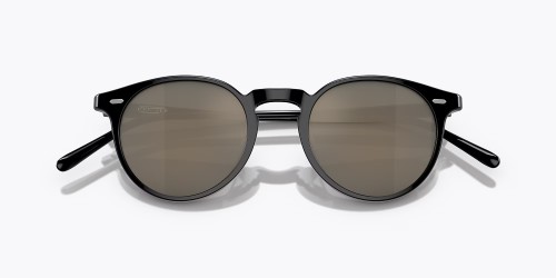 OLIVER PEOPLES OV5529SU ROGER FEDERER N.02 (HANDMADE IN JAPAN) - 177239 - 48 Occhiali da sole Black Round