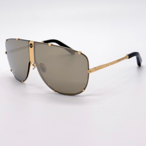 Philipp Plein SPP075 STUD - 400G - 69 Occhiali da sole Shield