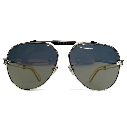 Philipp Plein SPP048 GOLDEN PLEIN SEVENTIES - 0K07 - 62 Occhiali da sole Pilot (Aviator)