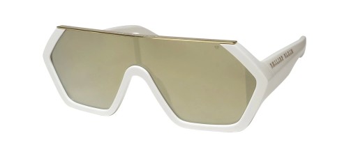 Philipp Plein SPP047 HEXAGON CAMOU - 3GFG Occhiali da sole White Flat Top