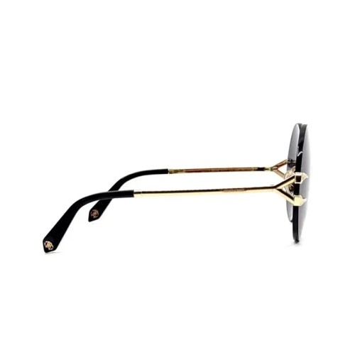 Roberto Cavalli SRC006 - 0300 - 63 Occhiali da sole Gold Round