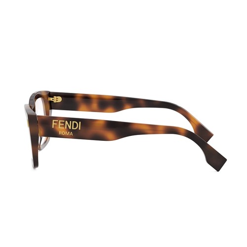 Fendi FE50094I - 053 - 52 Montature ottiche Havanna Square