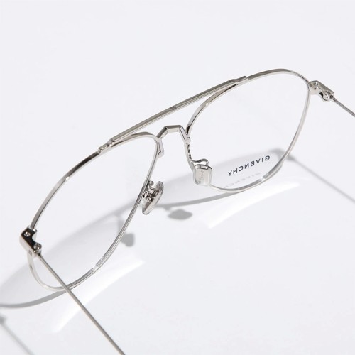 Givenchy GV50038U - 016 - 55 Montature ottiche Silver Pilot (Aviator)