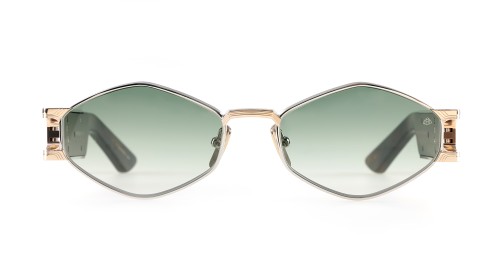 Maybach THE DRIVE II - PA/MG-AV-Z66 - 53 - PLACCATO ORO (GOLD PLATED) Occhiali da sole Gold Oval/Geometric