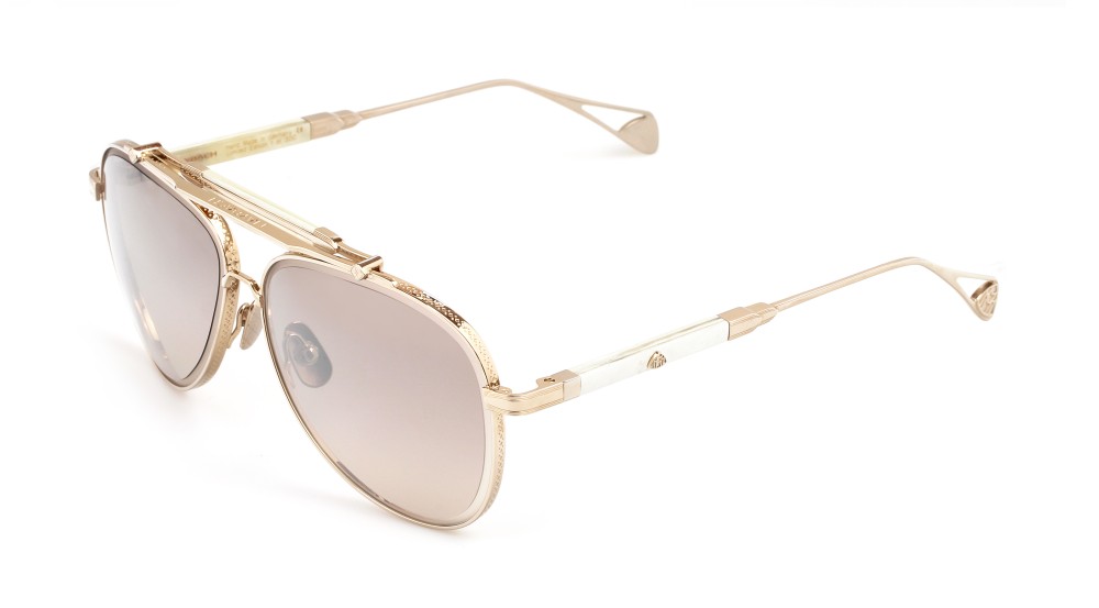 Maybach THE OBSERVER I - CHG-HR-Z58 - 62 Occhiali da sole Gold Pilot (Aviator)