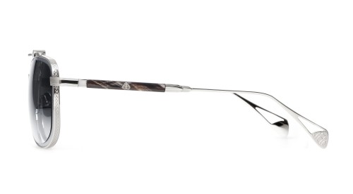 Maybach THE OBSERVER II - R-HAG-Z06 - 59 Occhiali da sole Silver Pilot (Aviator)