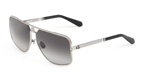 Maybach THE PRESENTER I - PA-ABM-Z63 - 66 Occhiali da sole Silver Pilot (Aviator)