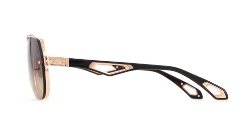 Maybach THE KING I - RG-HI-Z62 - 63 - PLACCATO ORO (GOLD PLATED) Occhiali da sole Gold Pilot (Aviator)
