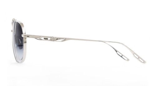 Maybach THE COMMANDER I - P-Z60 - 64 Occhiali da sole Silver Pilot (Aviator)